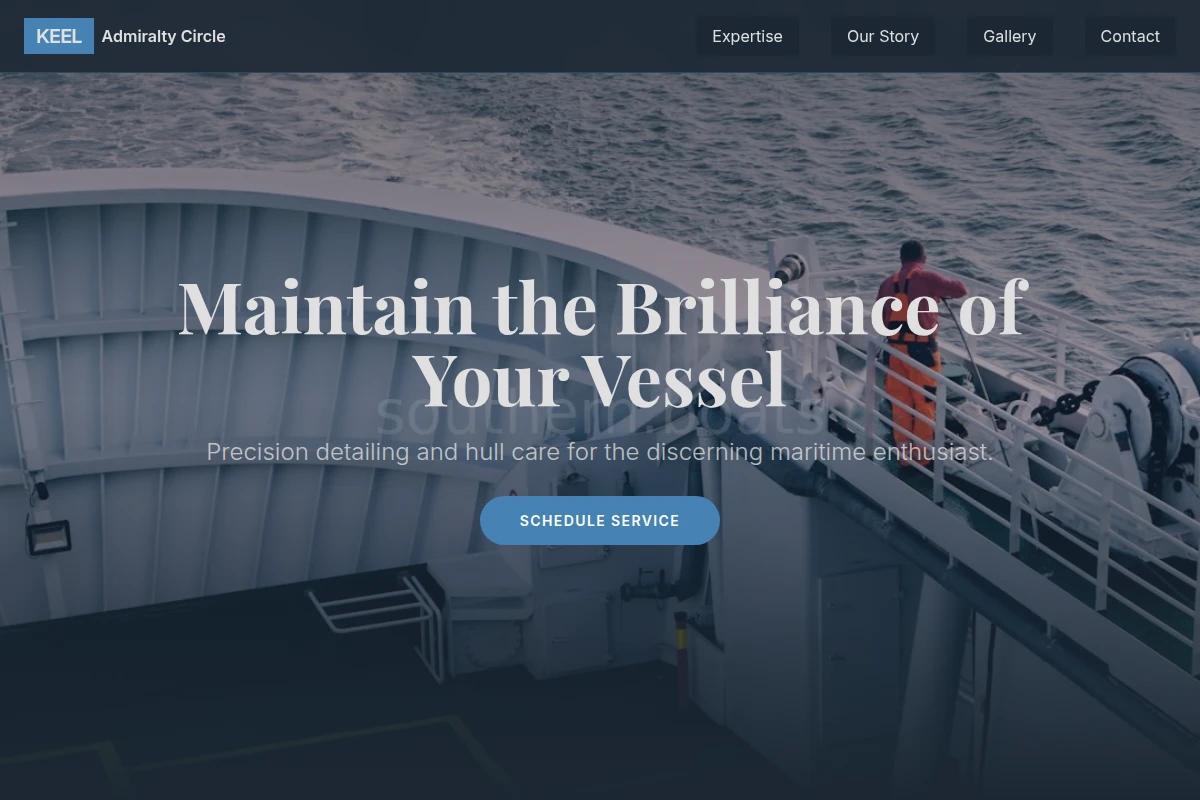 Keel Boat Cleaning