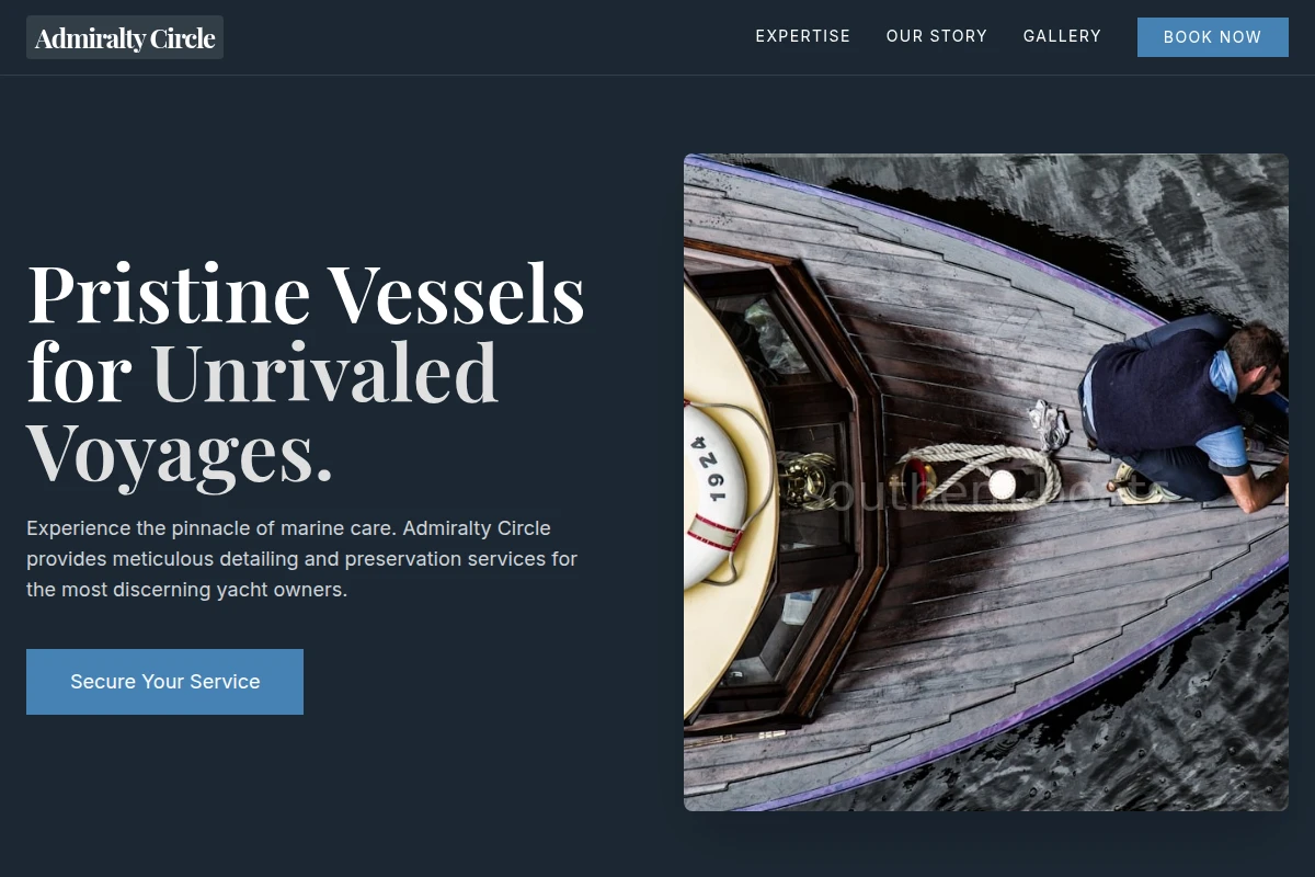 Nautical Boat Cleaning