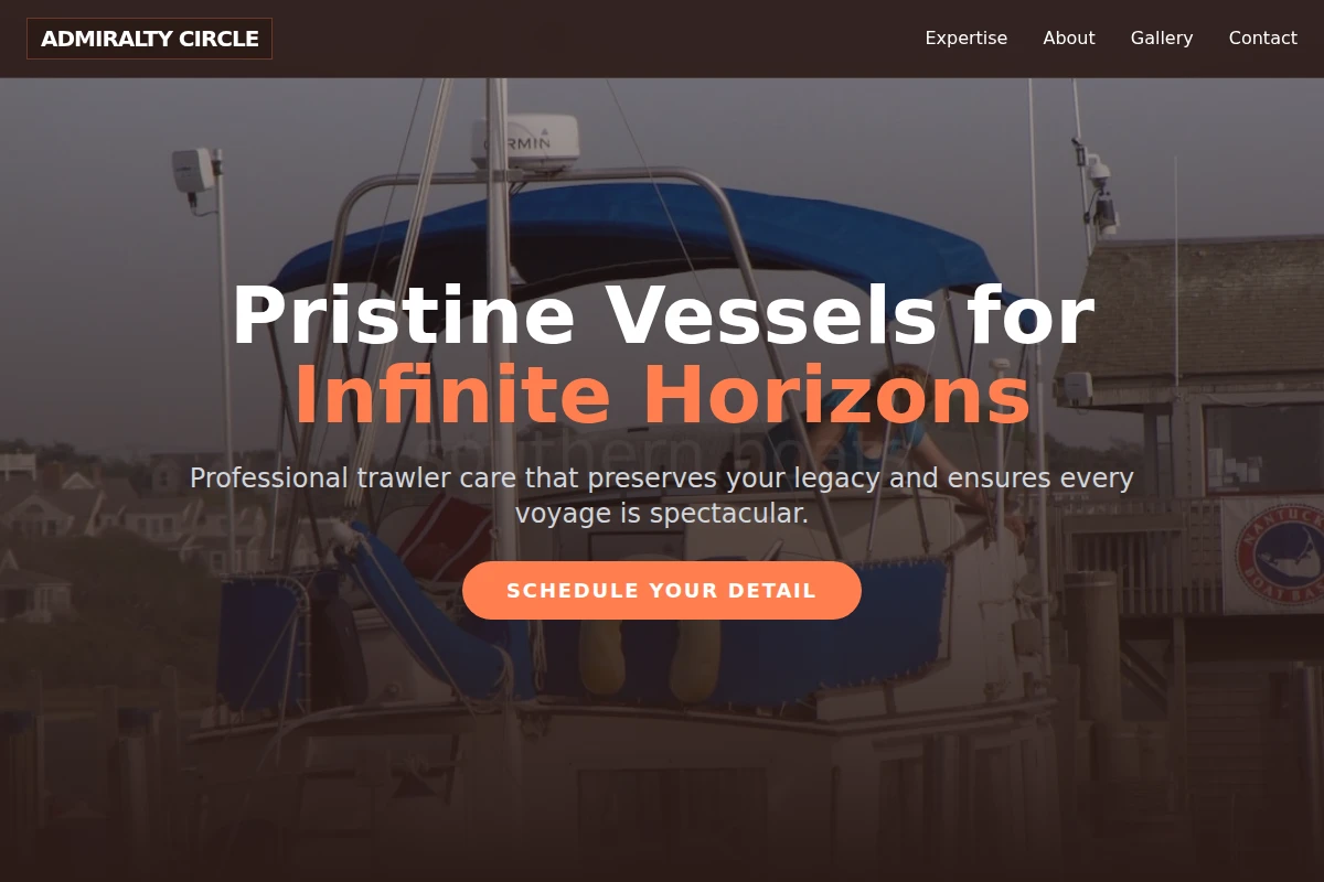 Trawler Boat Cleaning