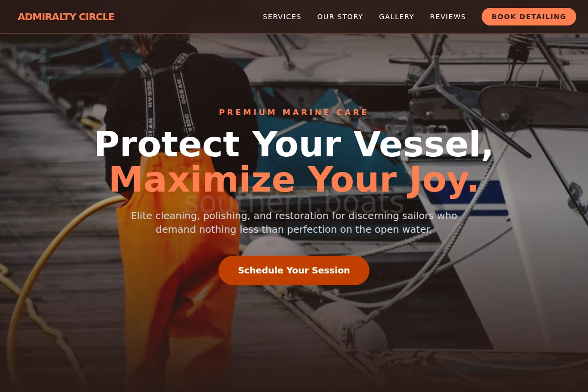 Sail Boat Cleaning