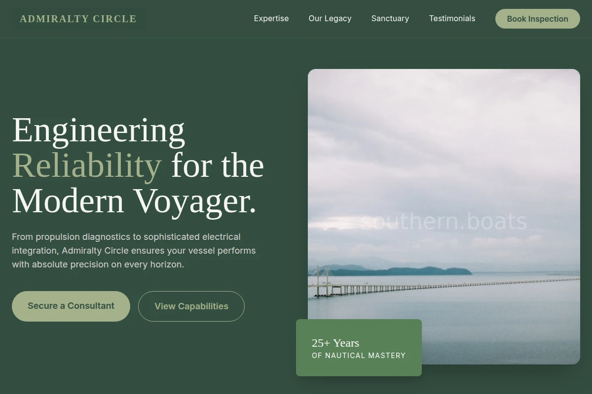 Yacht Marine Engineering