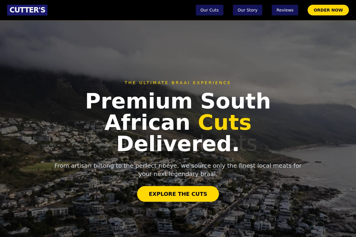 Cutter South African Food