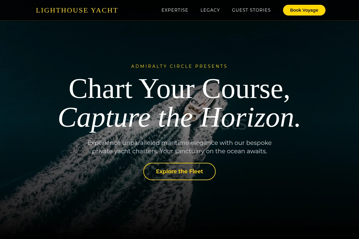 yacht